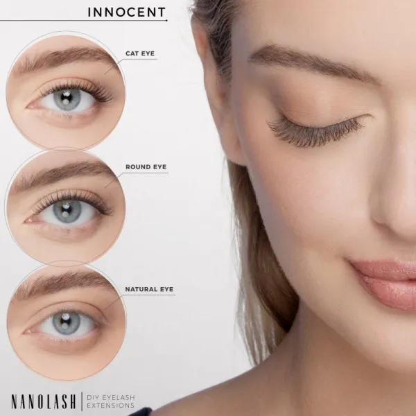 Nanolash DIY Starter Kit sada na domáce predĺženie rias Innocent