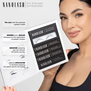 Nanolash DIY Starter Kit sada na domáce predĺženie rias Harmony