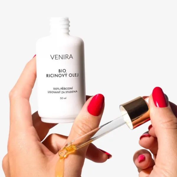 Venira BIO ricínový olej olej pre všetky typy pokožky 50 ml