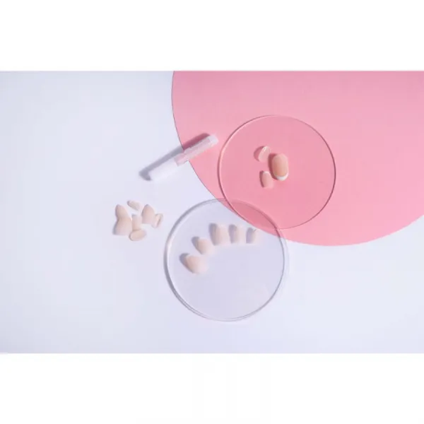 Nail HQ Oval French umelé nechty 24 ks