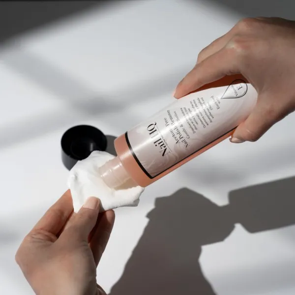Nail HQ Acetone Free odlakovač na nechty bez acetónu 235 ml