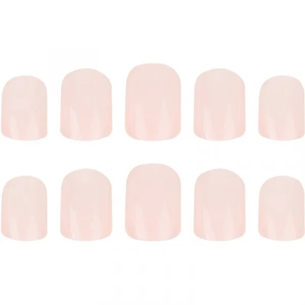 Nail HQ Square umelé nechty odtieň Baby Pink 24 ks