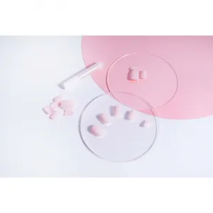 Nail HQ Square umelé nechty odtieň Baby Pink 24 ks