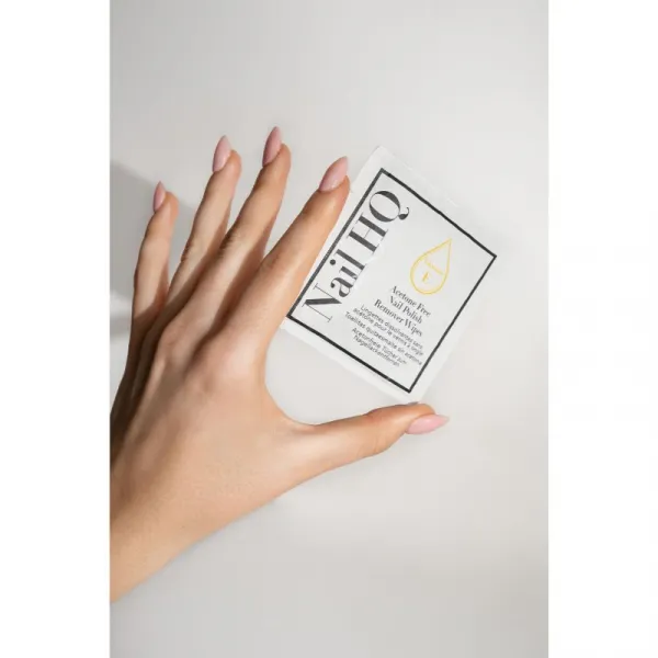 Nail HQ Acetone Free obrúsky na odstránenie gelového laku bez acetónu 10 ks