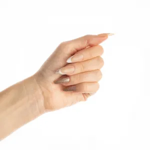 Nail HQ Almond umelé nechty Sparkling Wine Sippin' 24 ks