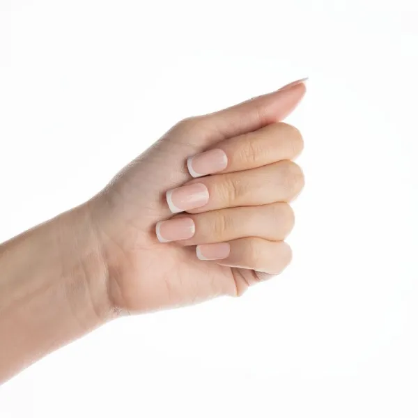 Nail HQ Square umelé nechty Elegant French 24 ks