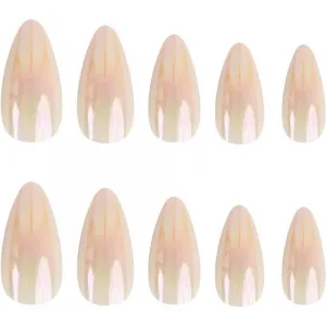 Nail HQ Almond umelé nechty Natural Glaze 24 ks