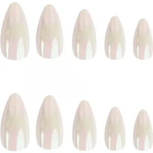 Nail HQ Almond umelé nechty Pearl Glaze 24 ks