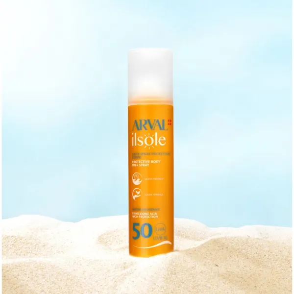 Arval IlSole Protective Body Milk Spray SPF 50 ochranné telové mlieko v spreji 200 ml