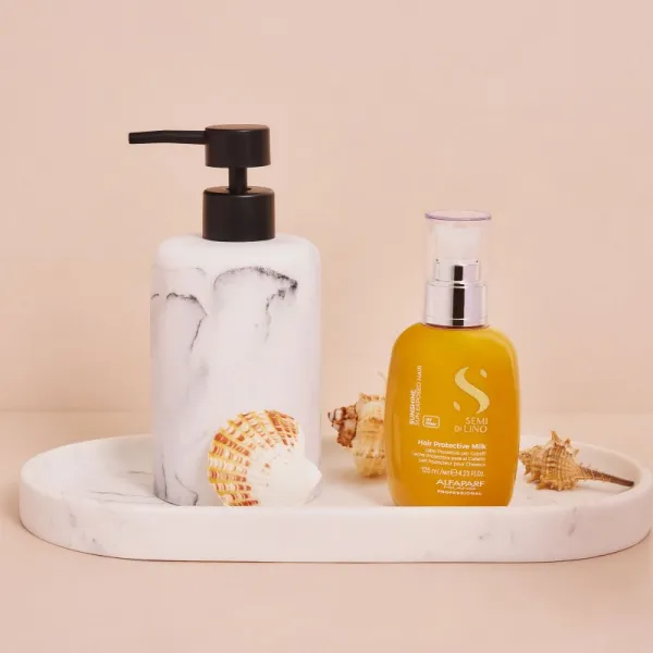 Alfaparf Milano Semi di Lino Sunshine bezoplachové mlieko pre vlasy namáhané slnkom 125 ml