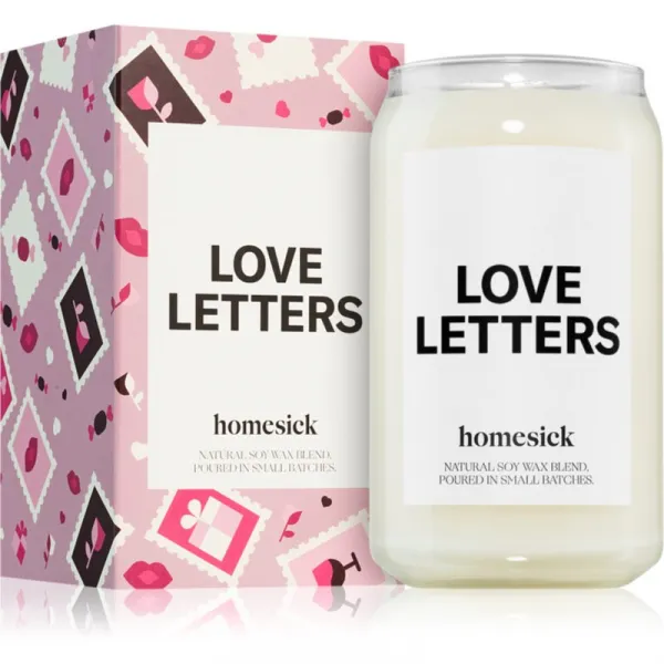 homesick Love Letters vonná sviečka 390 g