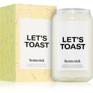 homesick Let's Toast vonná sviečka 390 g
