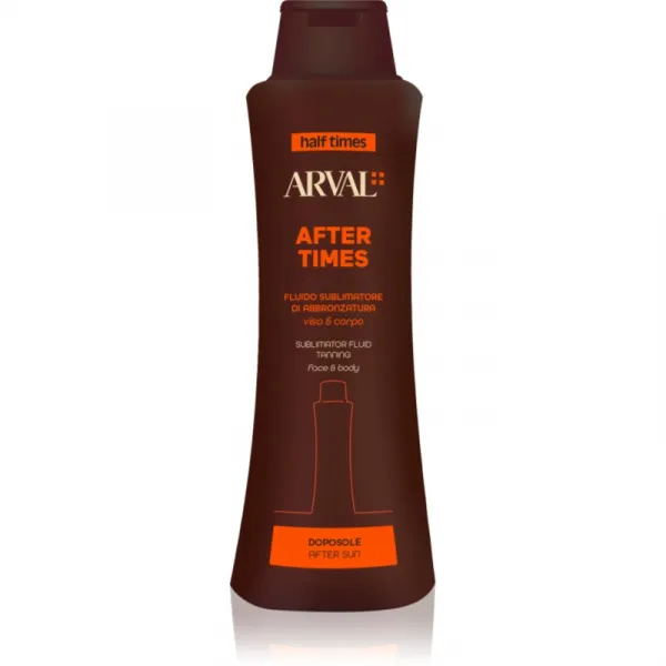 Arval Half Times Sublimator Fluid Tanning fluid po opaľovaní na tvár a telo 400 ml