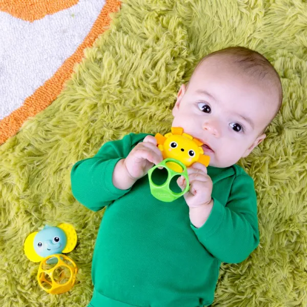 OBALL Hračka Oball Hryzačky Soother Pals™ Easy-Grasp 2ks 3m+