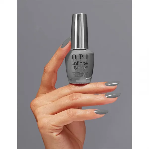 OPI Infinite Shine Silk lak na nechty s gélovým efektom Steel Waters Run Deep 15 ml