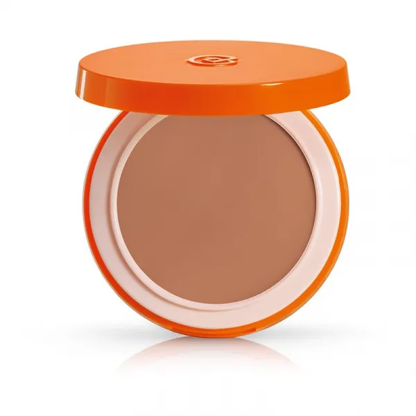 Collistar Mediterranea Sun Compact Foundation REFILL púdrový make-up SPF 15 odtieň 04 Pantelleria 10.5 g