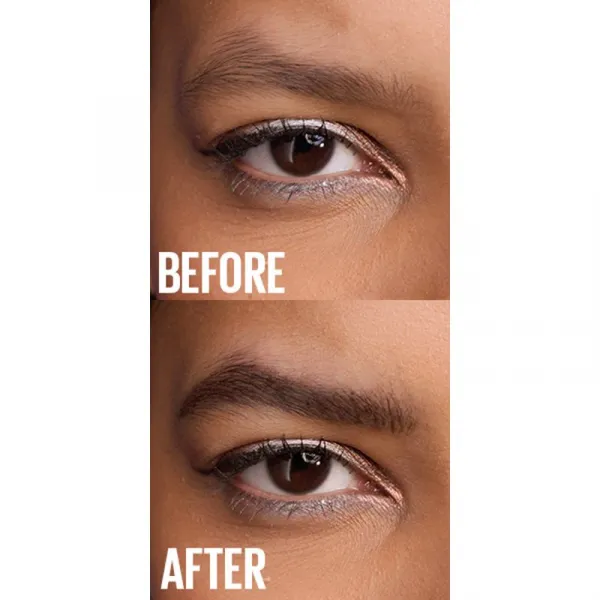 MAYBELLINE NEW YORK Build-A-Brow obojstranná ceruzka na obočie pre fixáciu a tvar odtieň 260 Deep Brown 1 ks