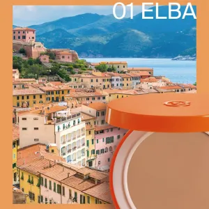 Collistar Mediterranea Sun Compact Foundation REFILL púdrový make-up SPF 15 odtieň 01 Elba 10.5 g
