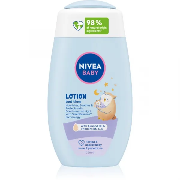 Nivea Baby Bed Time telové mlieko 200 ml