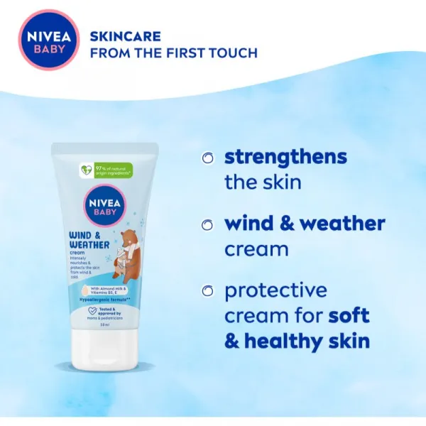 Nivea Baby Ochranný krém proti chladu a vetru 50 ml 1ks