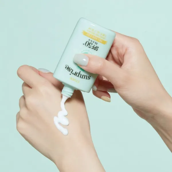ETUDE Sunprise Mild Airy Finish minerálny ochranný fluid na tvár SPF 50+ 55 ml