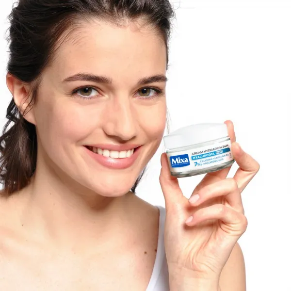 Mixa Hyalurogel denný a nočný krém s kyselinou hyalurónovou 2x50 ml