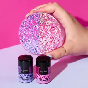 Gabriella Salvete Glitters Are The Answer Glitre na tvár i telo odtieň Violet 10 ml
