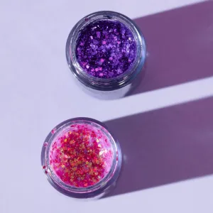 Gabriella Salvete Glitters Are The Answer Glitre na tvár i telo odtieň Violet 10 ml
