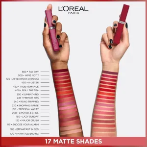 L’Oréal Paris Infaillible Matte Resistance matný hydratačný rúž odtieň 601 Worth It 5 ml