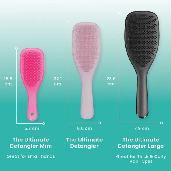 Tangle Teezer The Ultimate Detangler Mini plochá kefa pre všetky typy vlasov Runway Pink 1 ks