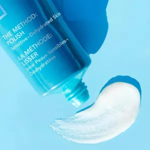 LANCER THE METHOD POLISH Sensitive-Dehydrated Skin čistiaci krémový peeling pre suchú až citlivú pleť 120 ml