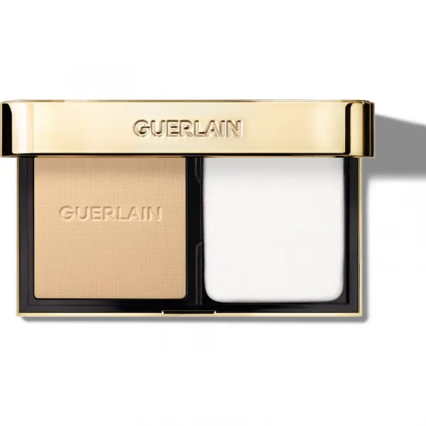 GUERLAIN Parure Gold Skin Control kompaktný zmatňujúci make-up odtieň 1W Warm 8.7 g