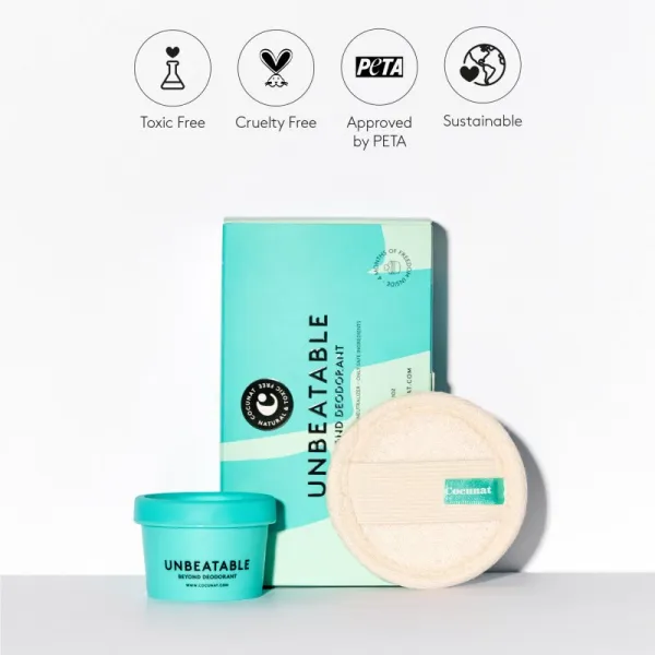 Cocunat Unbeatable krémový dezodorant bez obsahu hliníkových solí 40 g
