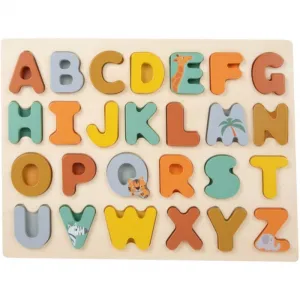 Small foot Vkladacie puzzle abeceda ALPHABET