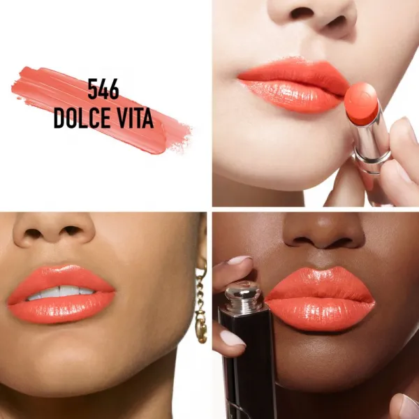 DIOR Dior Addict lesklý rúž plniteľná odtieň 546 Dolce Vita 3.2 g