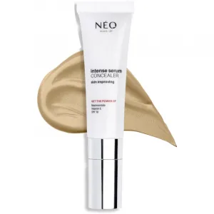 NEO MAKE UP Intense Serum Concealer očný korektor pre rozjasnenie a hydratáciu odtieň 03 Natural 5 ml
