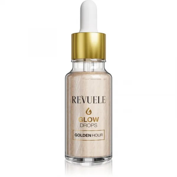 Revuele Glow Drops Golden Hour rozjasňujúce sérum na telo a tvár 20 ml