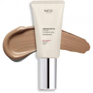 NEO MAKE UP Intense Serum Cover Foundation make-up pre prirodzený vzhľad SPF 30 odtieň 06 Caramel 30 ml