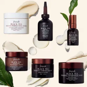 fresh Black Tea Instant Perfecting Mask intenzívna vyhladzujúca pleťová maska 30 ml