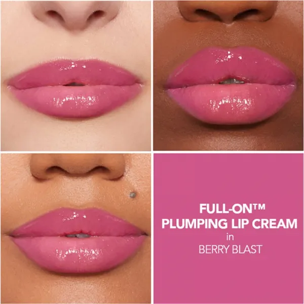 Buxom FULL-ON™ PLUMPING LIP CREAM GLOSS krémový lesk na pery so zväčšujúcim efektom odtieň Berry Blast 4,2 g