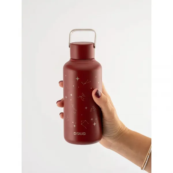 Equa Timeless fľaša na vodu z nehrdzavejúcej ocele malá farba Stardust 600 ml