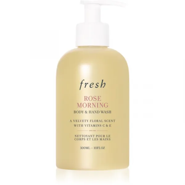 fresh Rose Morning Body & Hand Wash sprchový gél z ruže 300 ml