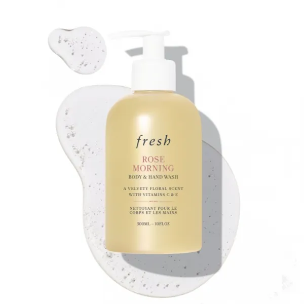 fresh Rose Morning Body & Hand Wash sprchový gél z ruže 300 ml