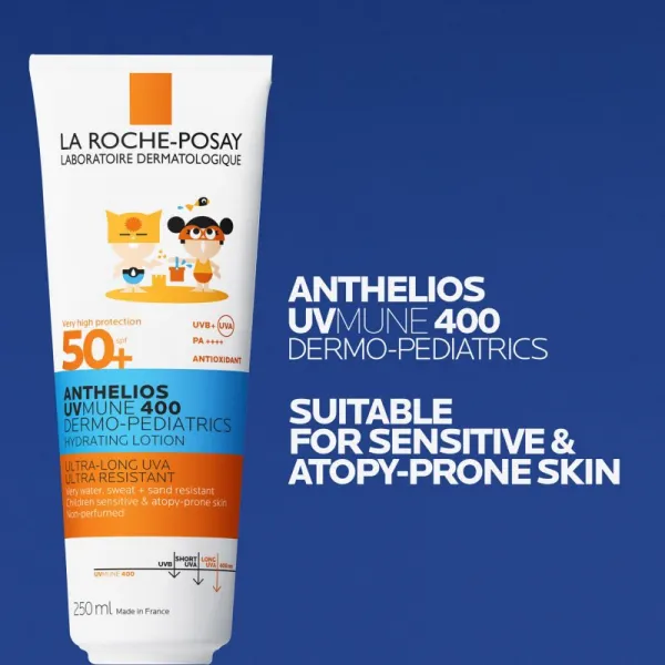 La Roche-Posay Anthelios Dermo-Pediatrics mlieko na opaľovanie SPF 50+ 75 ml