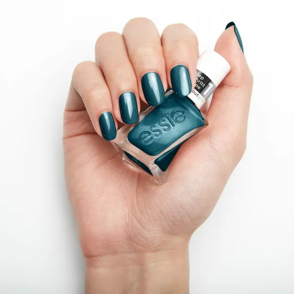essie Gel by essie lak na nechty s gélovým efektom odtieň 402 jewels and jacquard only 13.5 ml