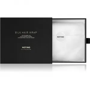 Notino Silk Collection Hair wrap hodvábny turban na vlasy Black 1 ks