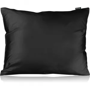 Notino Silk Collection Pillowcase hodvábna obliečka na vankúš Black 50x60 cm