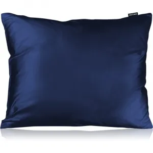 Notino Silk Collection Pillowcase hodvábna obliečka na vankúš Navy Blue 50x60 cm