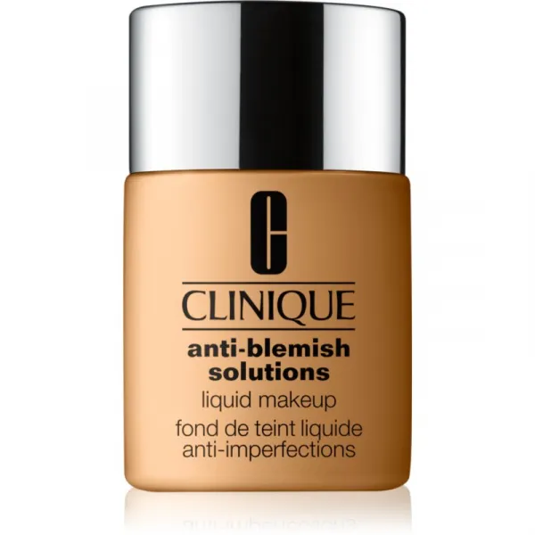 Clinique Anti-Blemish Solutions™ Liquid Makeup krycí make-up pre mastnú pleť so sklonom k akné odtieň CN 58 Honey 30 ml