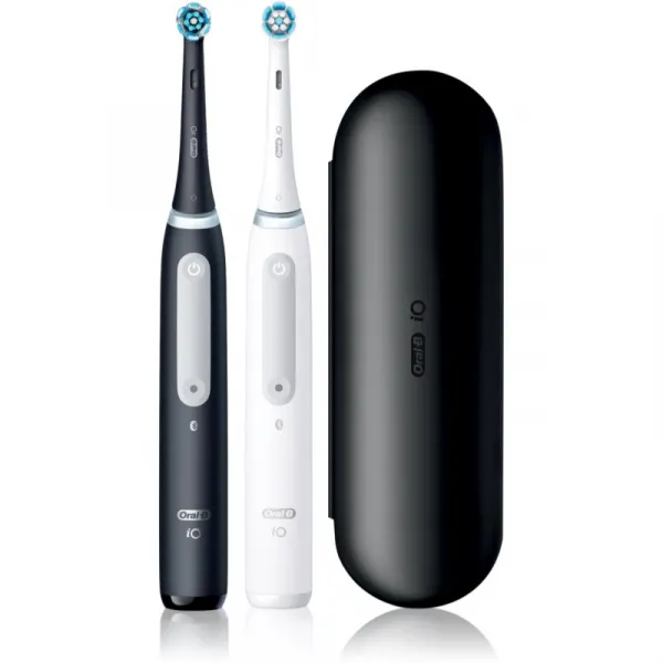 Oral-B iO Series 4 Matt Black + Quite White DUO Pack